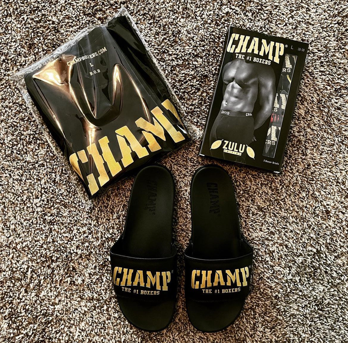 Champ Slides Sizes 8 13