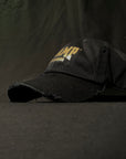 Black and Gold Vintage Hat