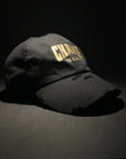 Black and Gold Vintage Hat