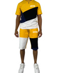 COLORBLOCK SHORT SET