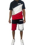 COLORBLOCK SHORT SET