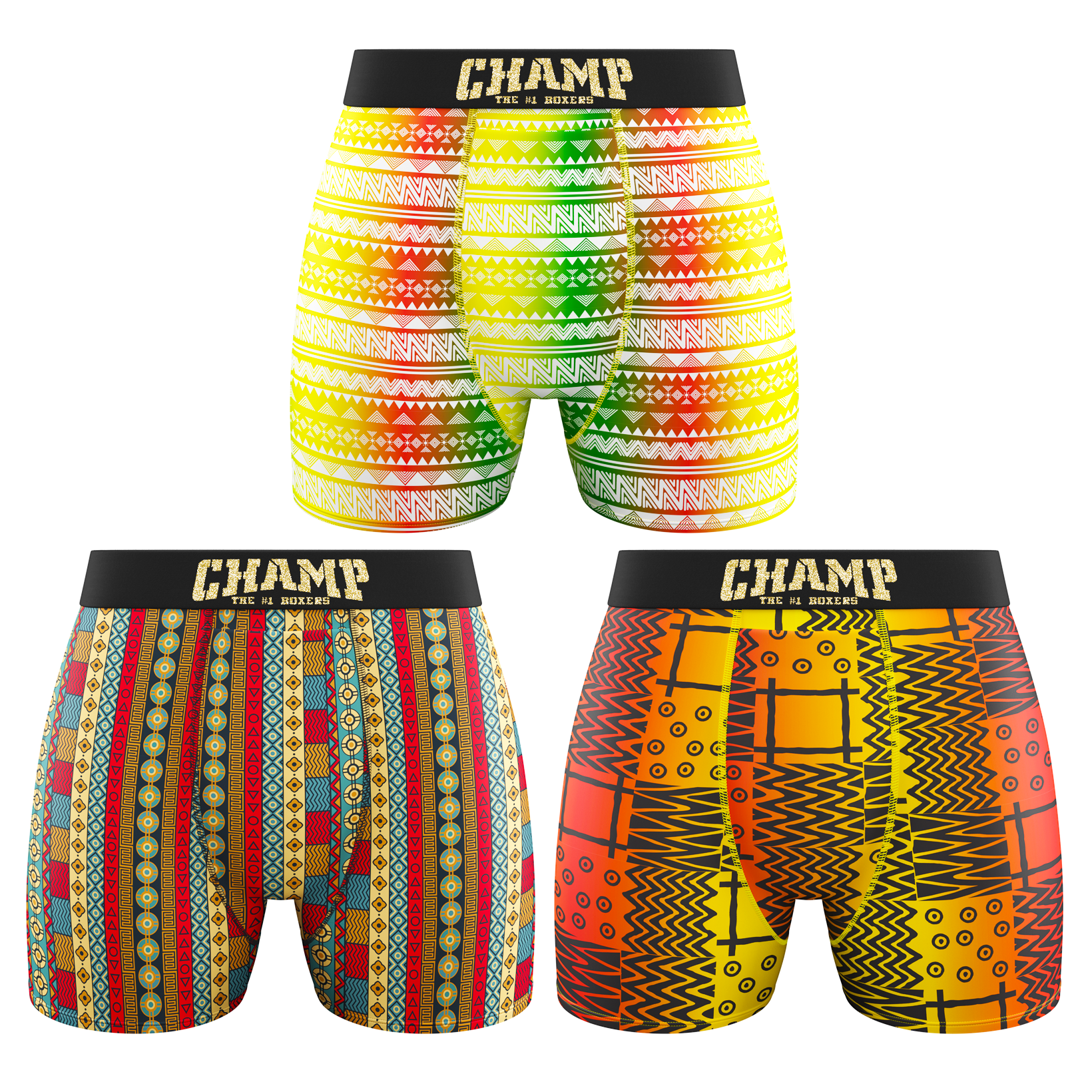 Old Africa Edition. – Champ The #1 Boxers