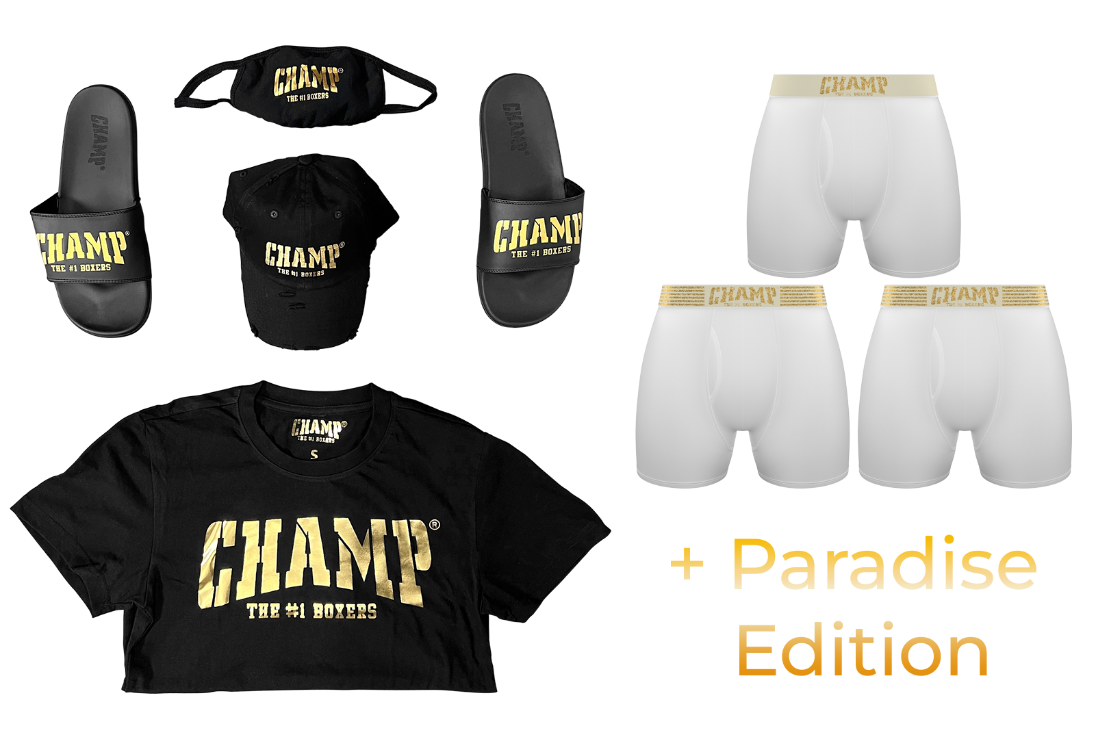 Paradise Bundle Champ The 1 Boxers