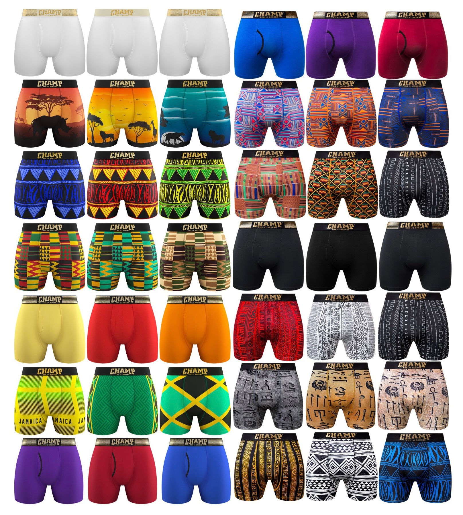 Champ Boxer Mystery Pair (1 Single Pair of Boxer Briefs) – Champ The #1 Boxers