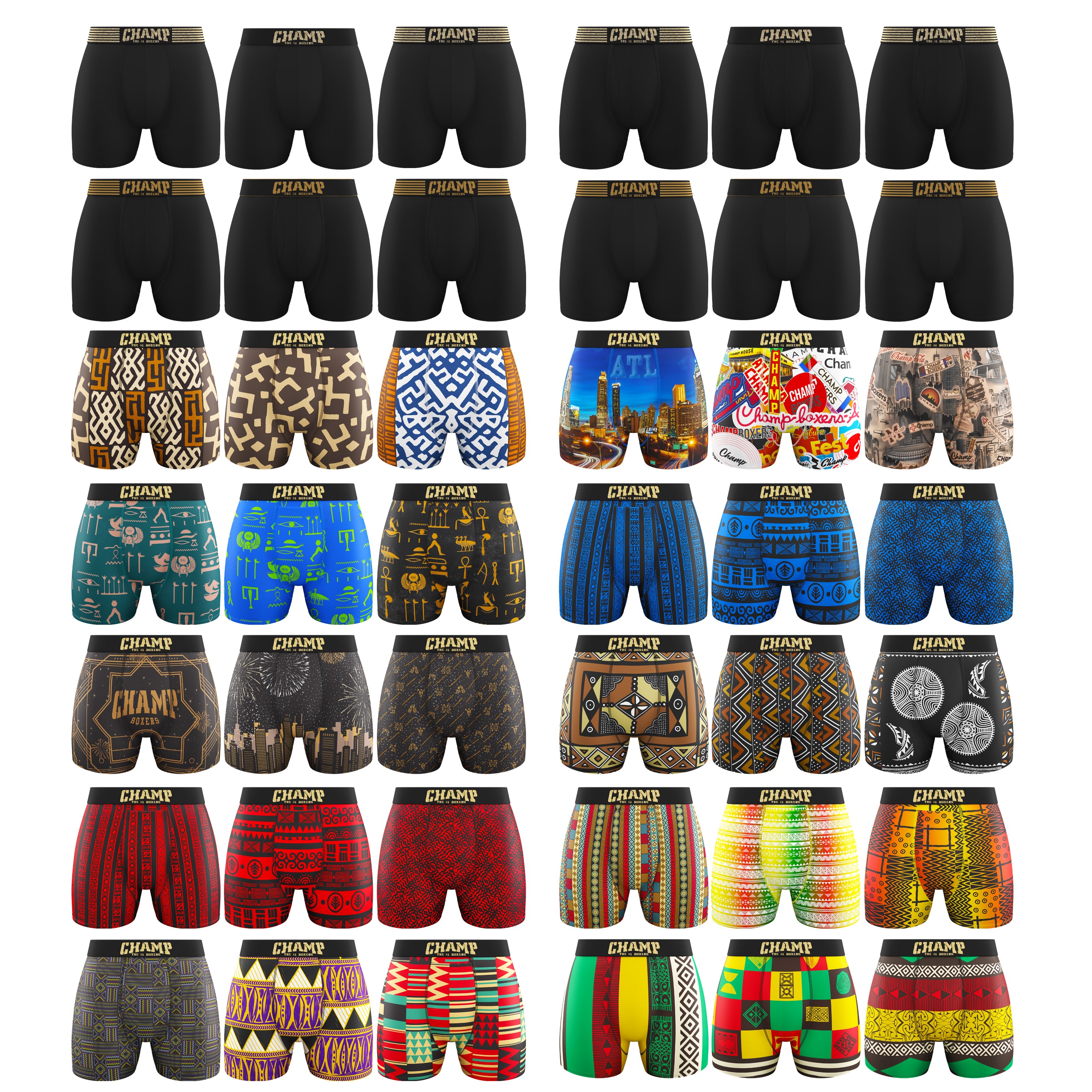 All 3XL (48-50) Boxer Briefs