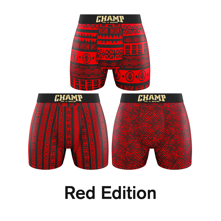 3XL (48-50) Men's Boxer Briefs - Premium Drip Underwear – Champ