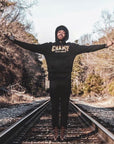 Black and Gold Champ Hoodie