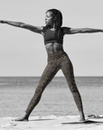 Tribal Women's Top Stitch Yoga Leggings